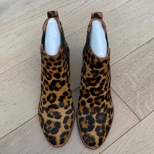 MADEWELL CALF HAIR BOOTIES